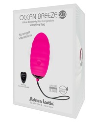 Adrien Lastic Ocean Breeze: Vibro-Ei mit Fernbedienung, pink